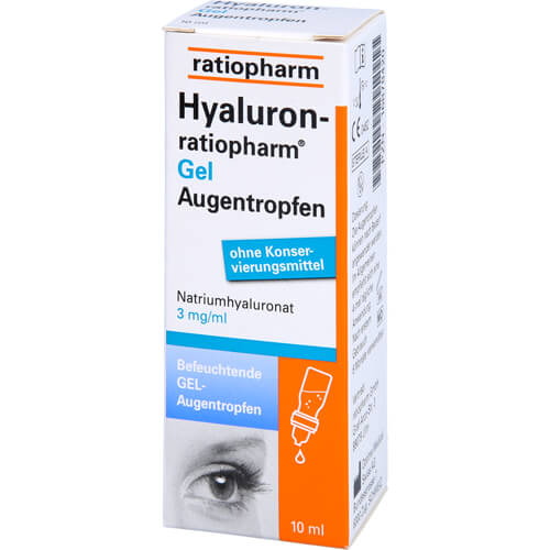 HYALURON-RATIOPHARM Gel Augentropfen