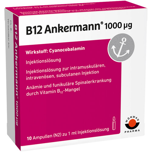 B12 ANKERMANN 1000 μg Injektionslösung Amp.