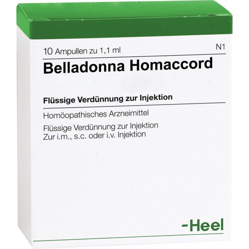 BELLADONNA HOMACCORD Ampullen