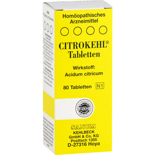 CITROKEHL Tabletten