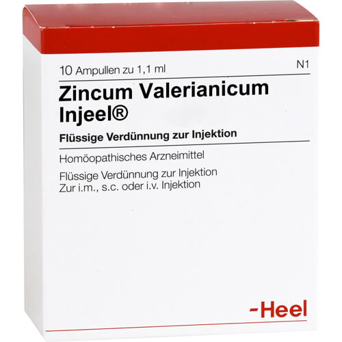 ZINCUM VALERIANICUM INJEEL Ampullen