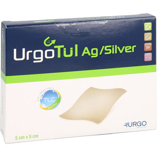 URGOTÜL Silver 5x5 cm Wundgaze