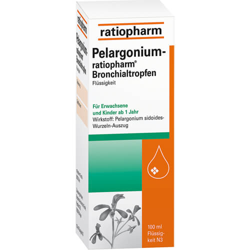 PELARGONIUM-RATIOPHARM Bronchialtropfen