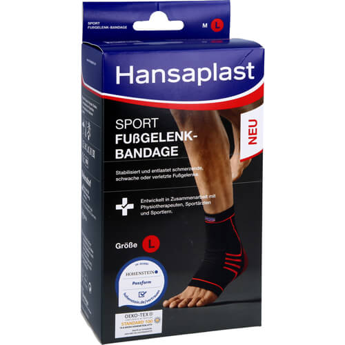 HANSAPLAST Sport Fußgelenk-Bandage Gr.L