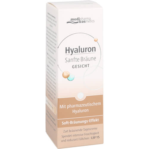 HYALURON SANFTE Bräune Gesichtspflege Creme