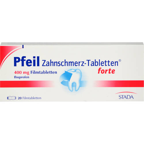 PFEIL Zahnschmerz-Tabletten forte Filmtabletten