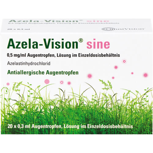 AZELA-Vision sine 0,5 mg/ml Augentr.i.Einzeldosis.
