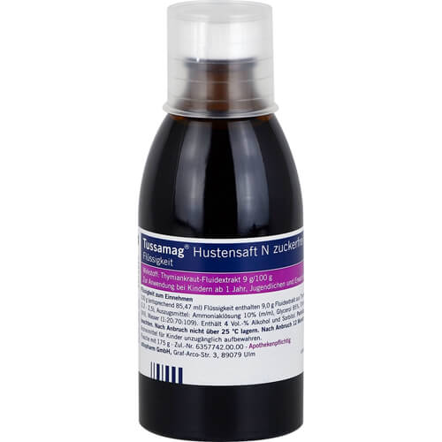 TUSSAMAG Hustensaft N zuckerfrei