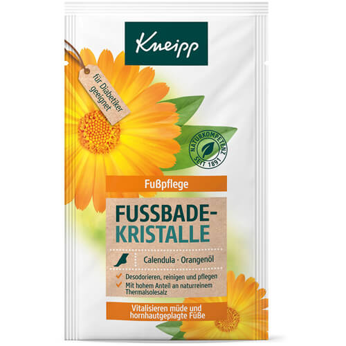KNEIPP Fußbadekristalle Calendula-Orangenöl
