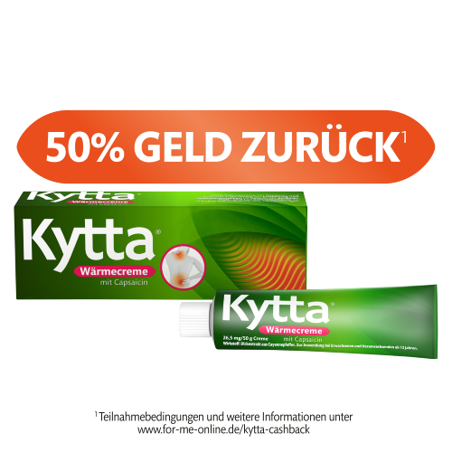 Kytta® Wärmecreme mit Capsaicin zur äußerlichen Anwendung