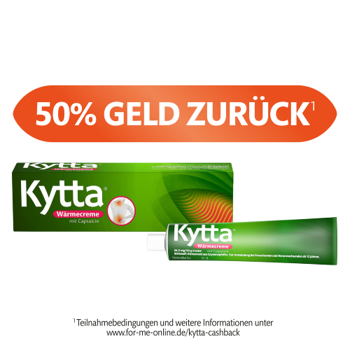 Kytta® Wärmecreme mit Capsaicin zur äußerlichen Anwendung