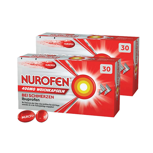 NUROFEN 400 mg Weichkapseln Doppelpackung (2x30St)