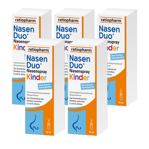 NasenDuo® Nasenspray Kinder (5x10 ml)