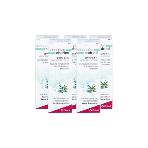 SCHNUPFEN ENDRINE 0,1% Nasenspray (5x10ml)