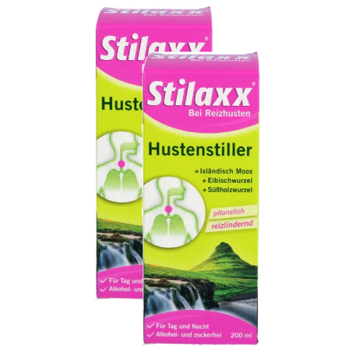 STILAXX Hustenstiller Isländisch Moos Erwachsene (2x200 ml)