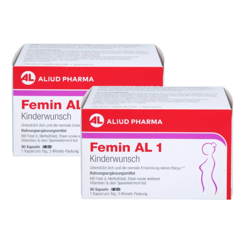 FEMIN AL 1 Kinderwunsch Hartkapseln (2x90 St)