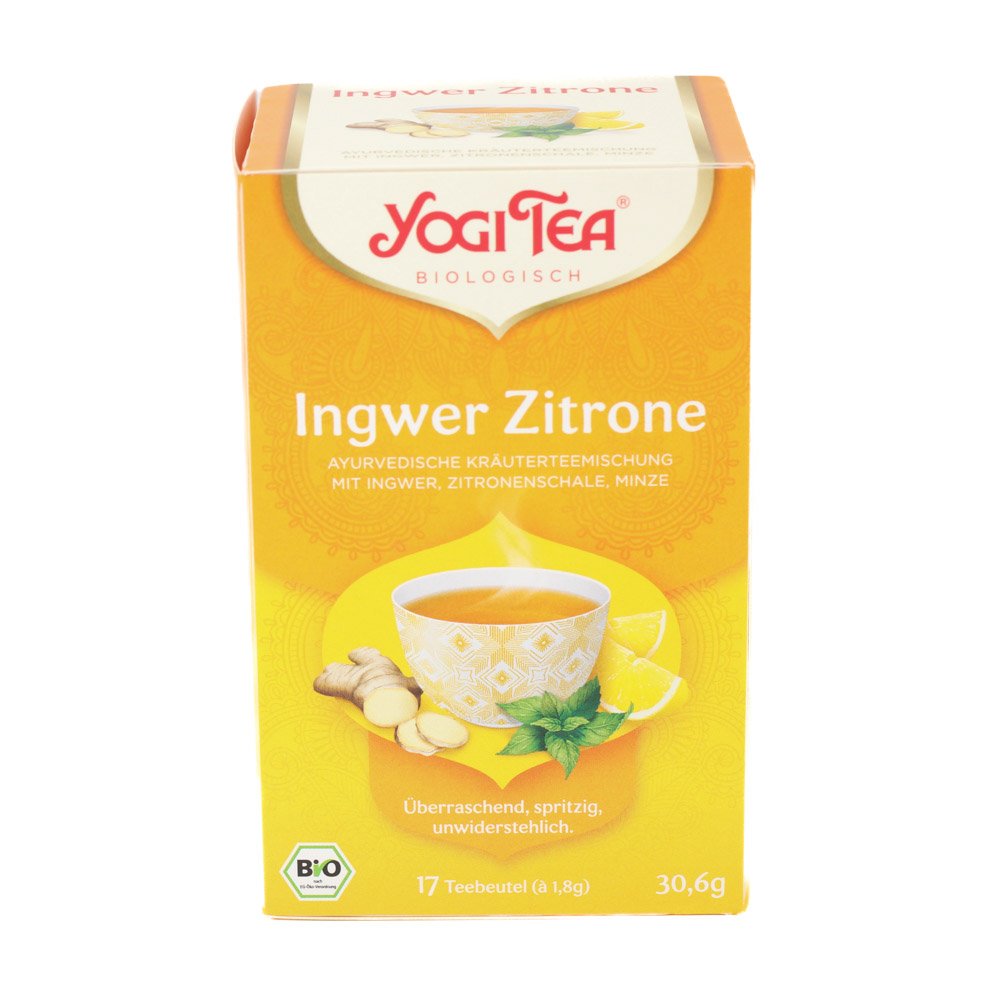 YOGI TEA Ingwer Zitrone Bio Filterbeutel