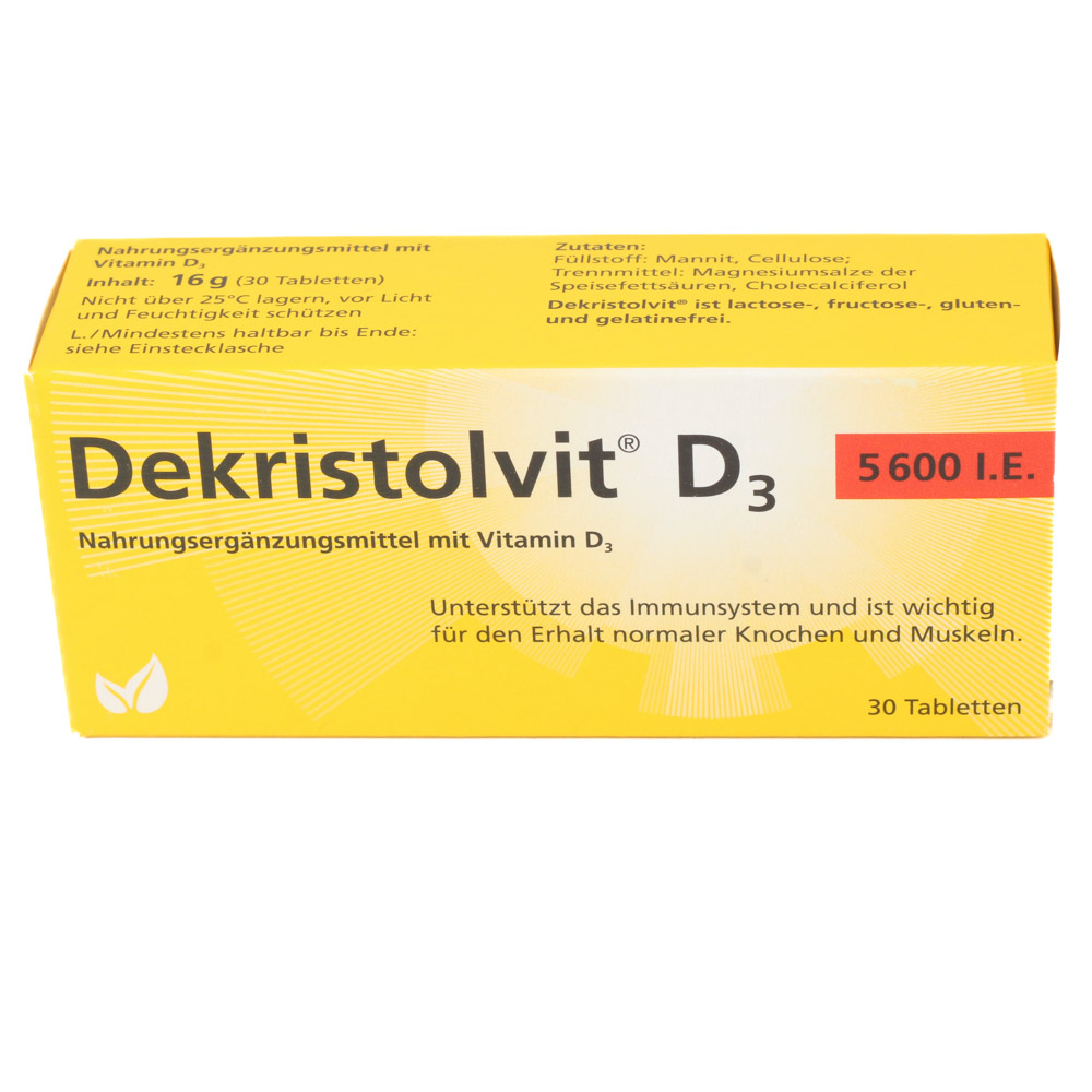 DEKRISTOLVIT D3 5600 I.E. Tabletten