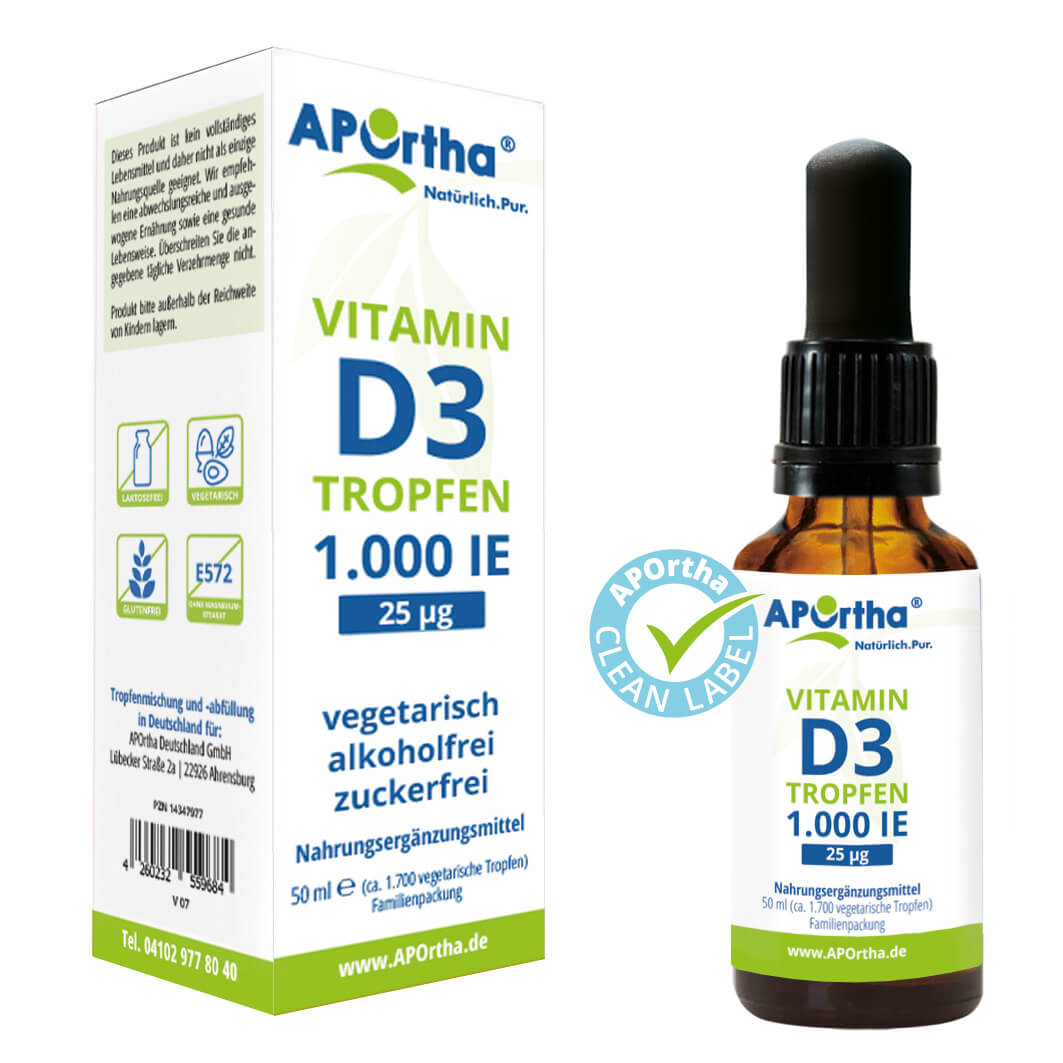 VITAMIN D3 TROPFEN 1.000 I.E. 25 μg