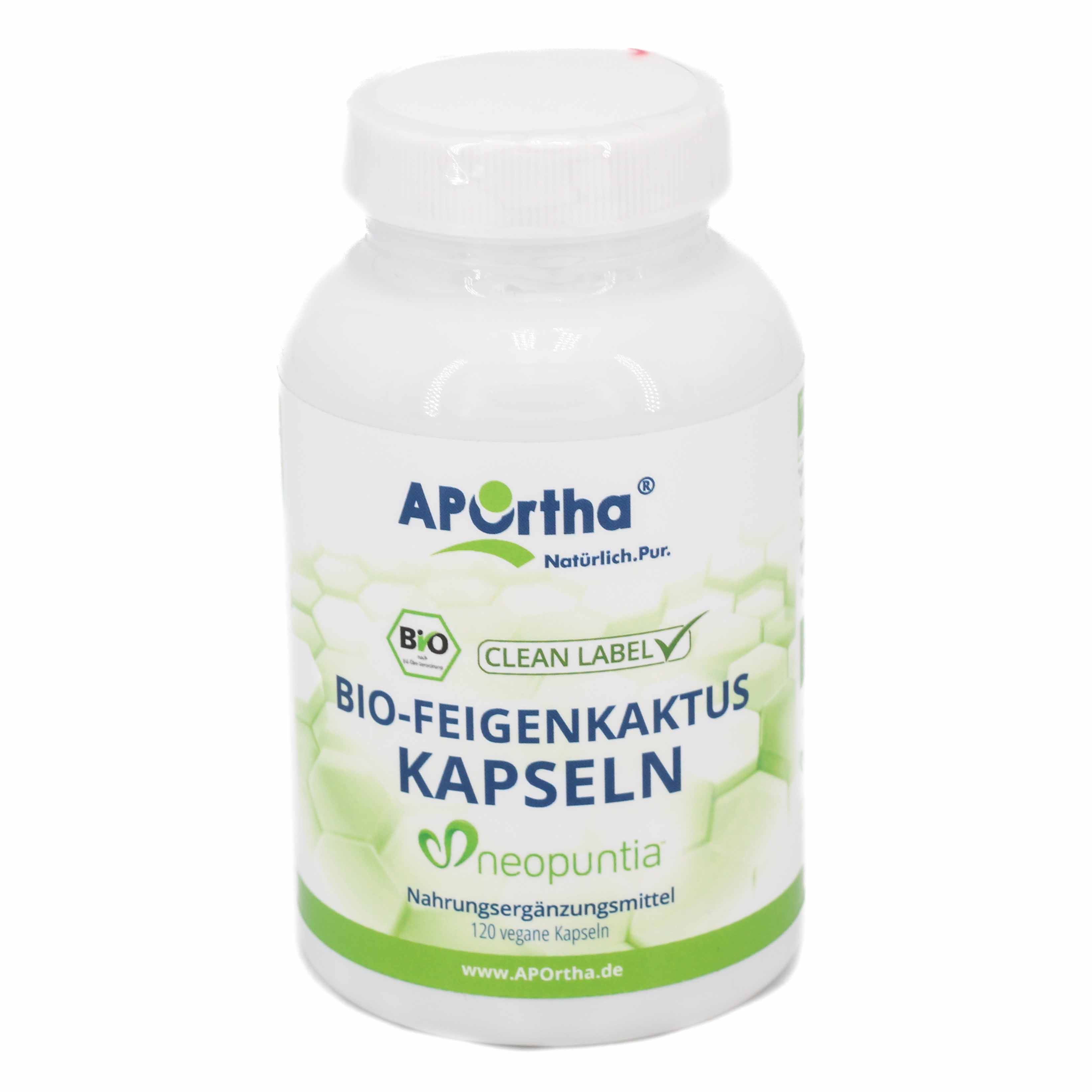 APORTHA Bio neopuntia Feigenkatus vegane Kapseln