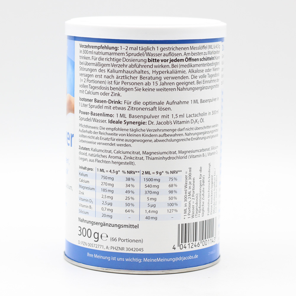 BASENPULVER Dr.Jacob's