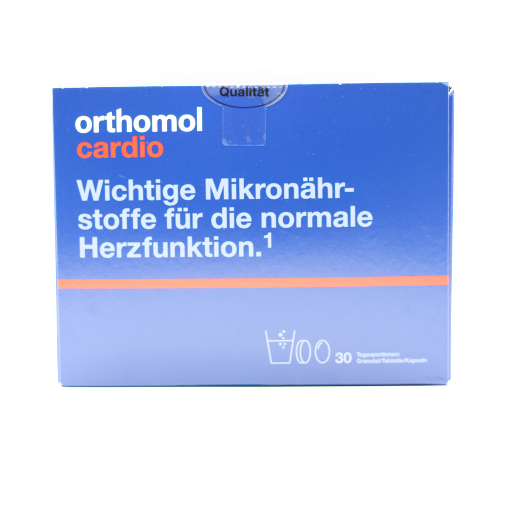 ORTHOMOL Cardio Granulat/Kaps./Tabl.Kombipack.