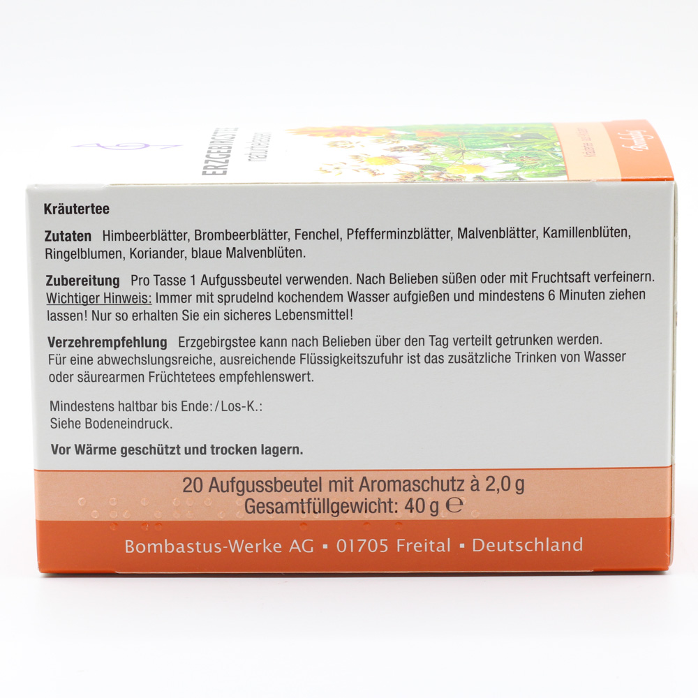 ERZGEBIRGSTEE Filterbeutel