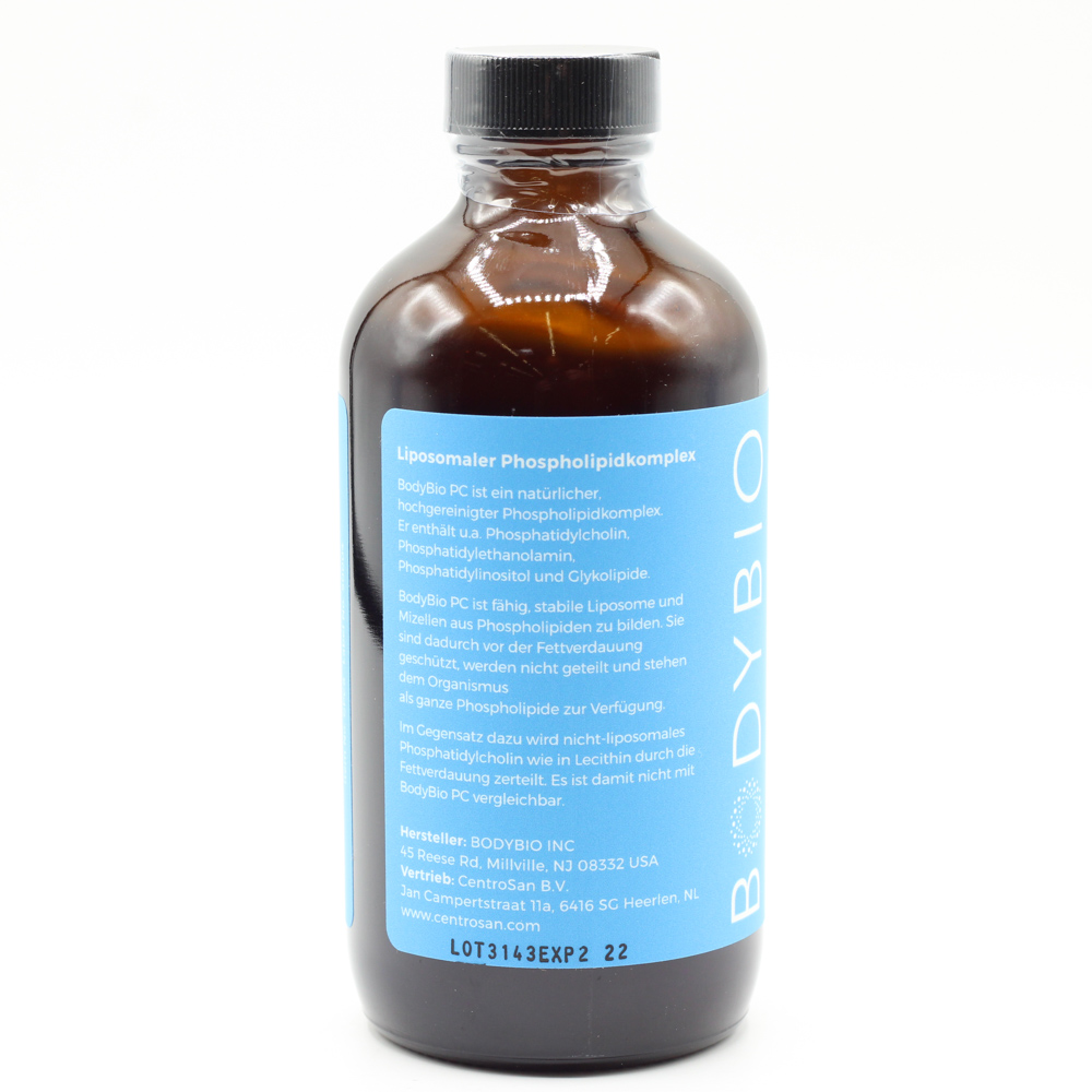 PC Phosphatidyl Choline aktives BodyBio Liquid