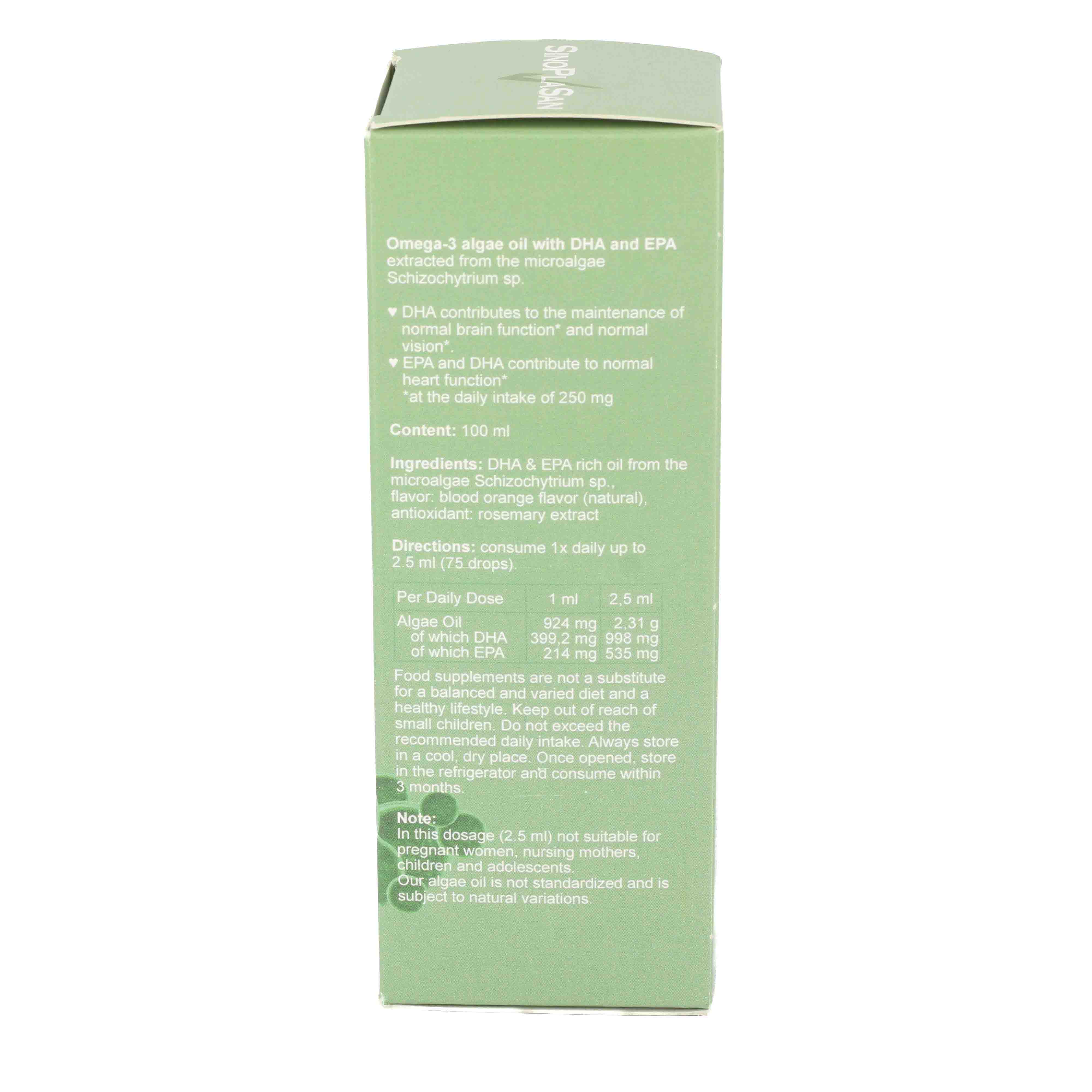 OMEGA-3 ALGENÖL DHA 300 mg+EPA 150 mg