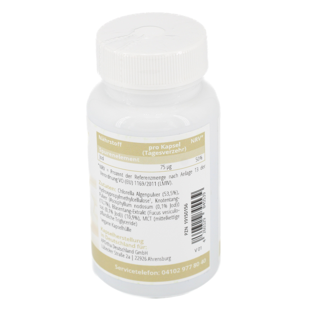 CELLUFINE Jod aus Seetang Kapseln