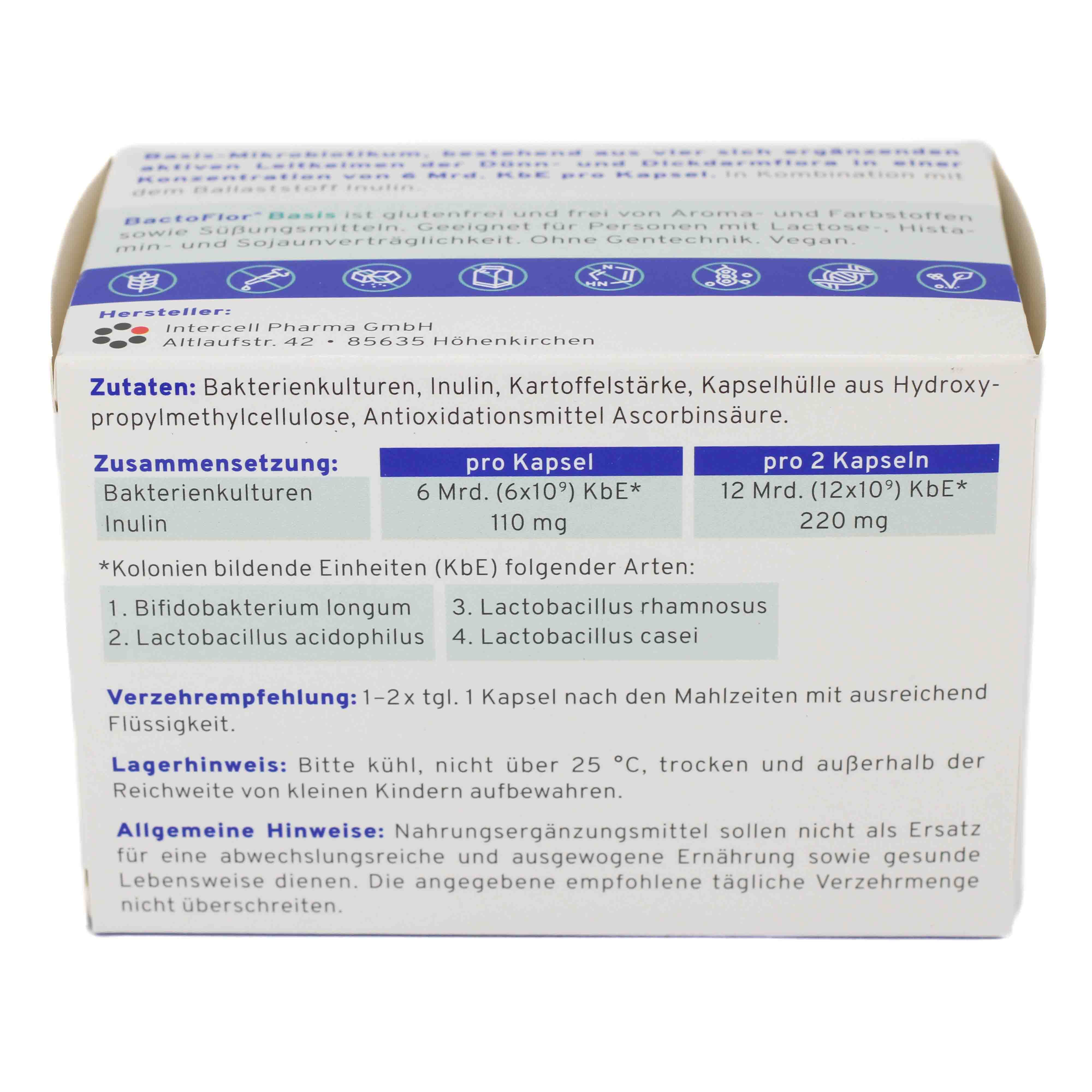 BACTOFLOR Basis Hartkapseln