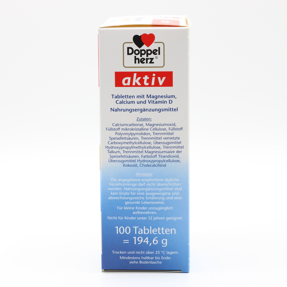 DOPPELHERZ Magnesium+Calcium+D3 Tabletten