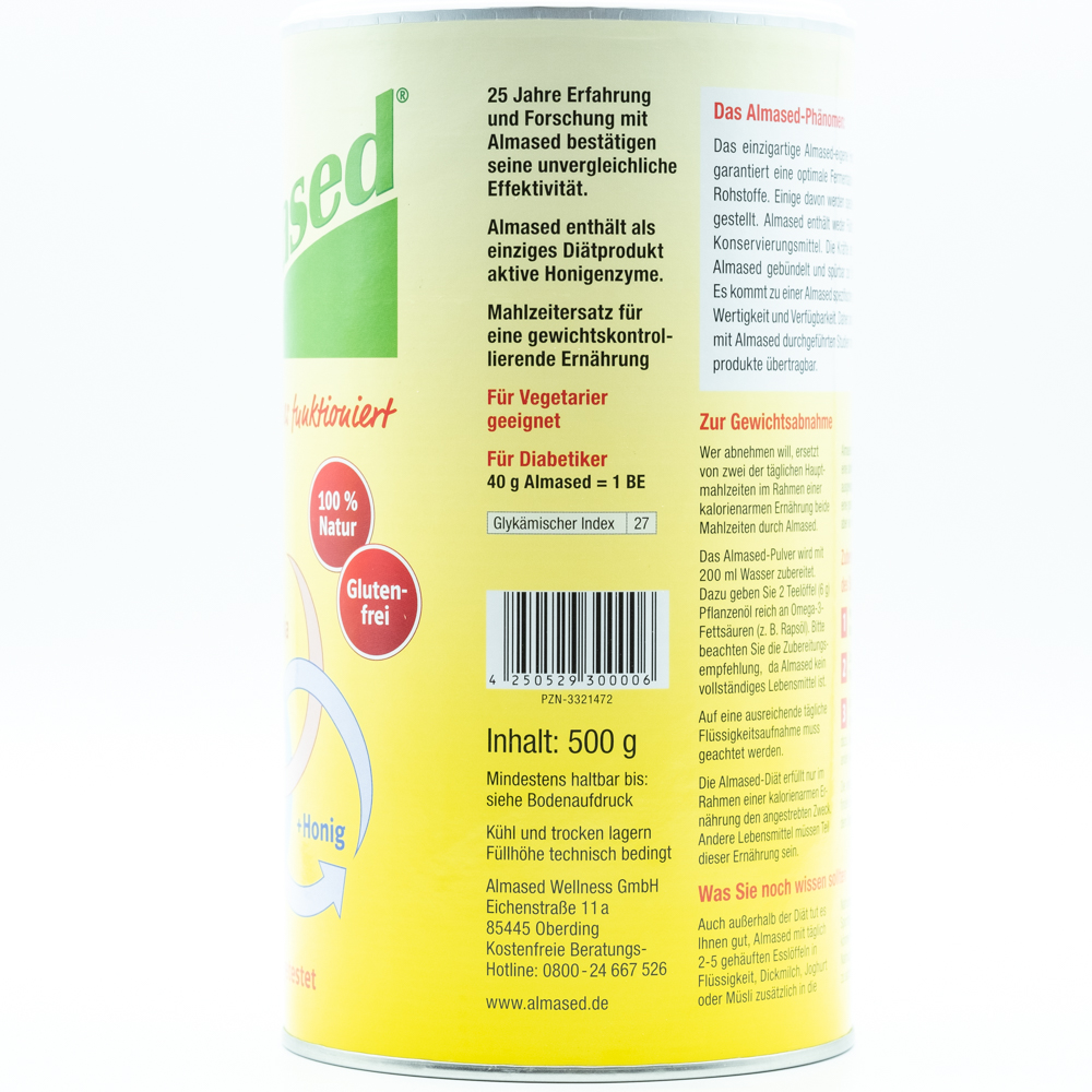 ALMASED Vitalkost Pflanzen K Pulver (3x 500g)