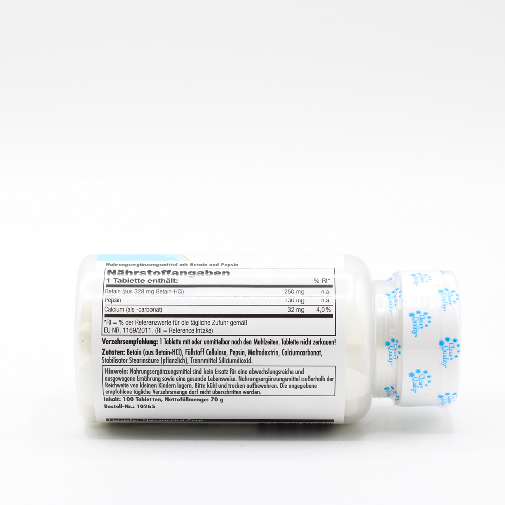 BETAIN HCL+250 mg KAL Tabletten