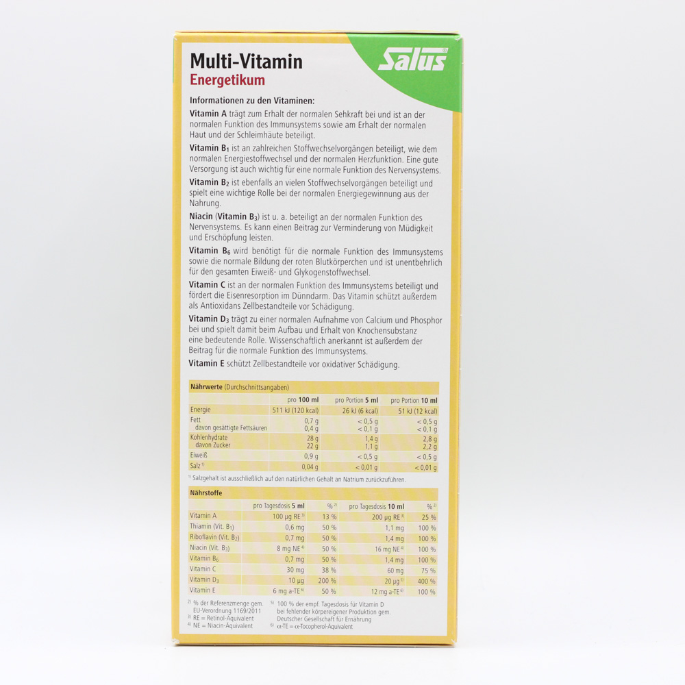 MULTI-VITAMIN ENERGETIKUM Salus