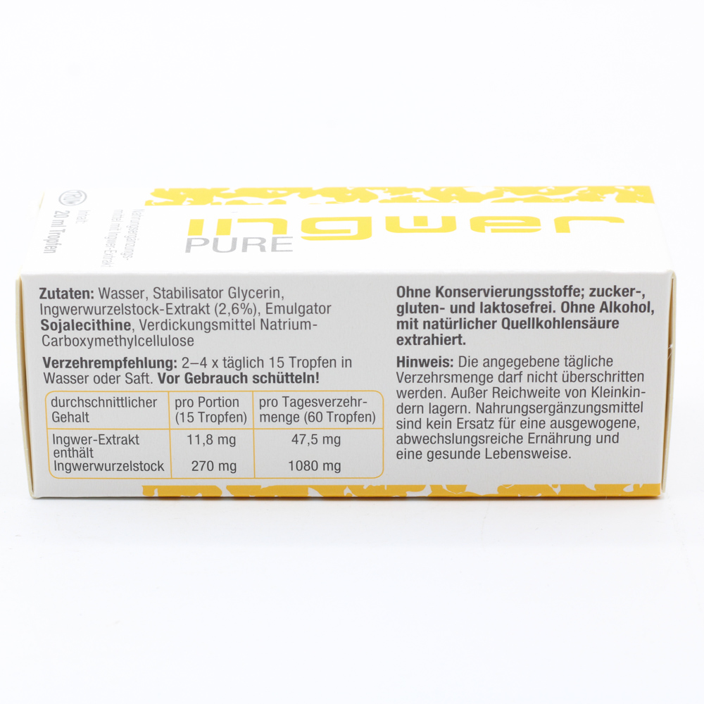 INGWER PURE Tropfen