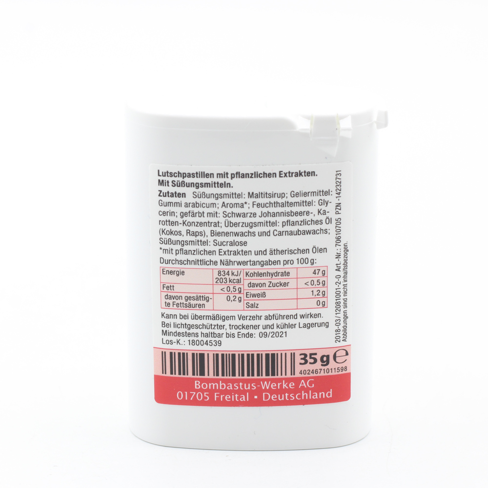 MUNDFRISCH Bombastus Pastillen zuckerfrei