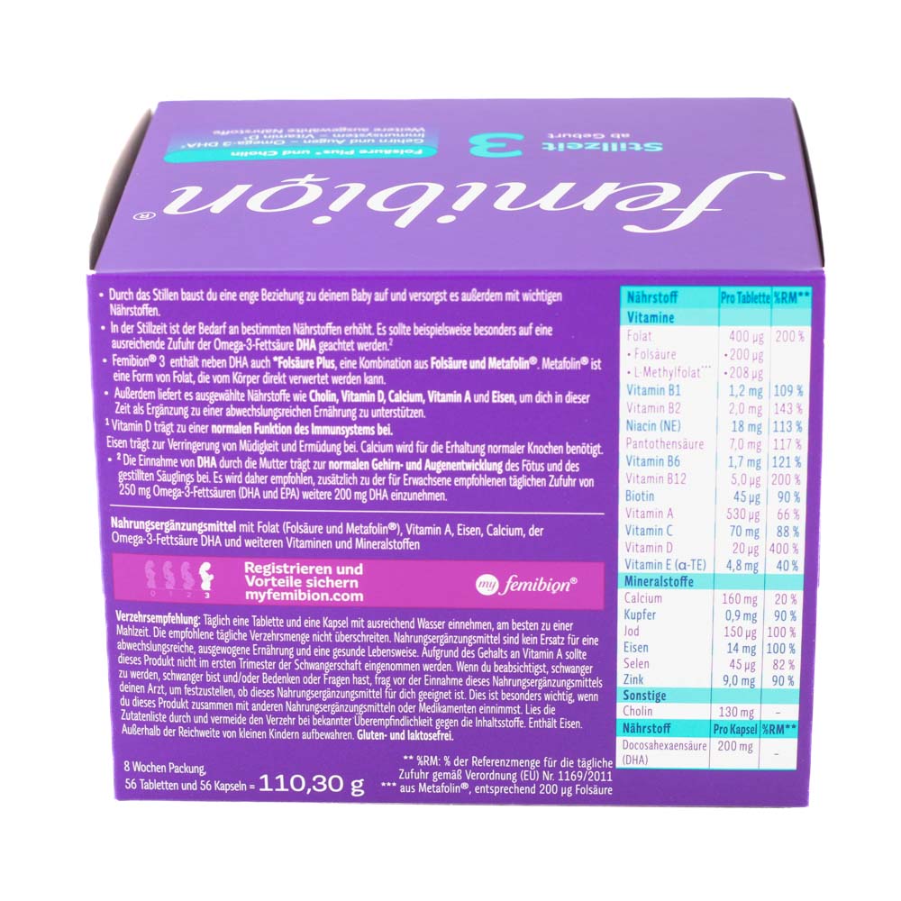 FEMIBION 3 Stillzeit Kombipackung