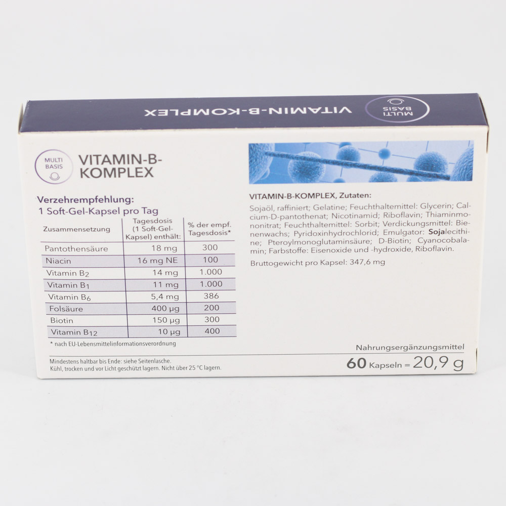 VITAMIN B KOMPLEX Weichkapseln