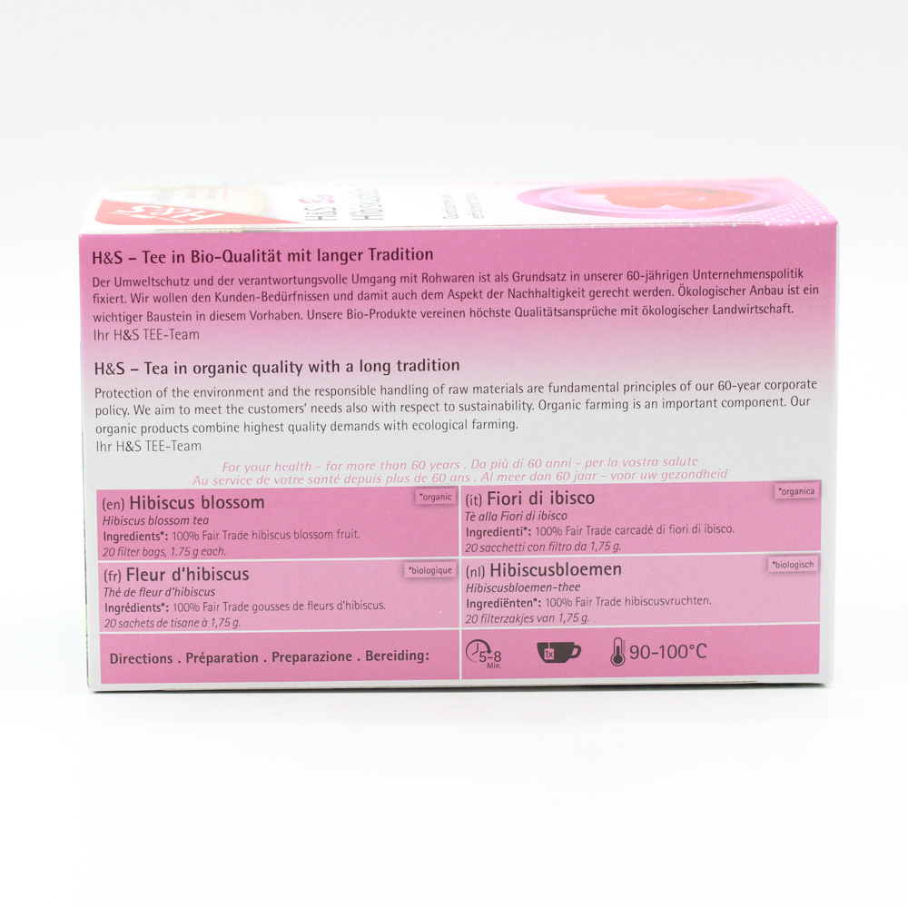 H&S Bio Hibiskusblüte Filterbeutel