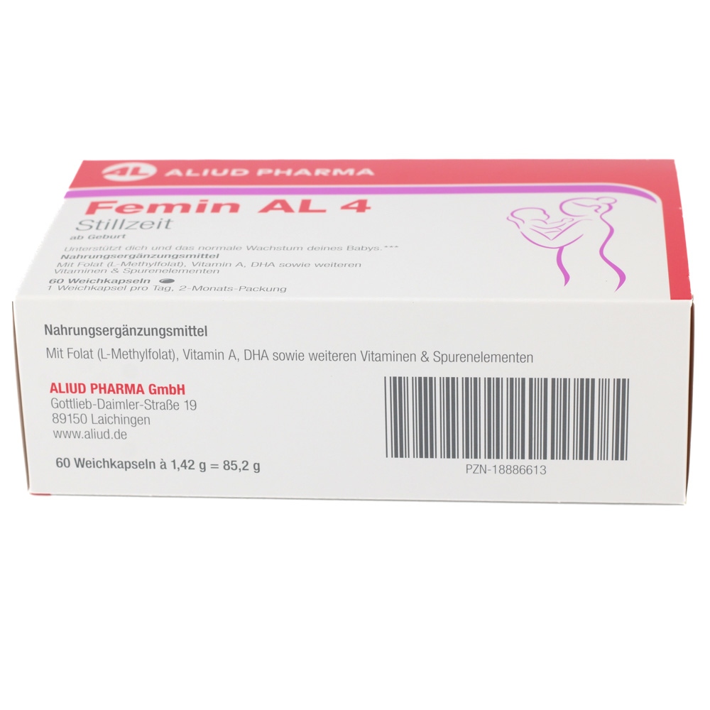 FEMIN AL 4 Stillzeit Weichkapseln