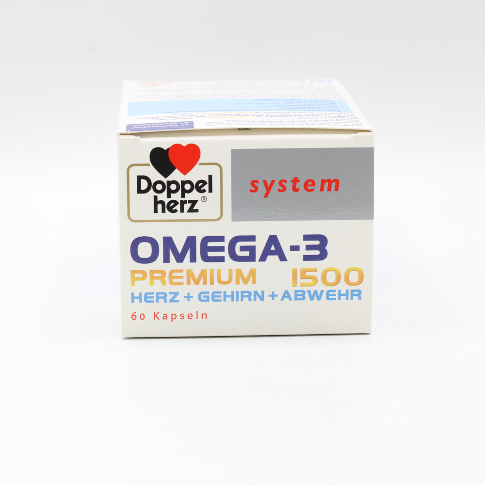 DOPPELHERZ Omega-3 Premium 1500 system Kapseln