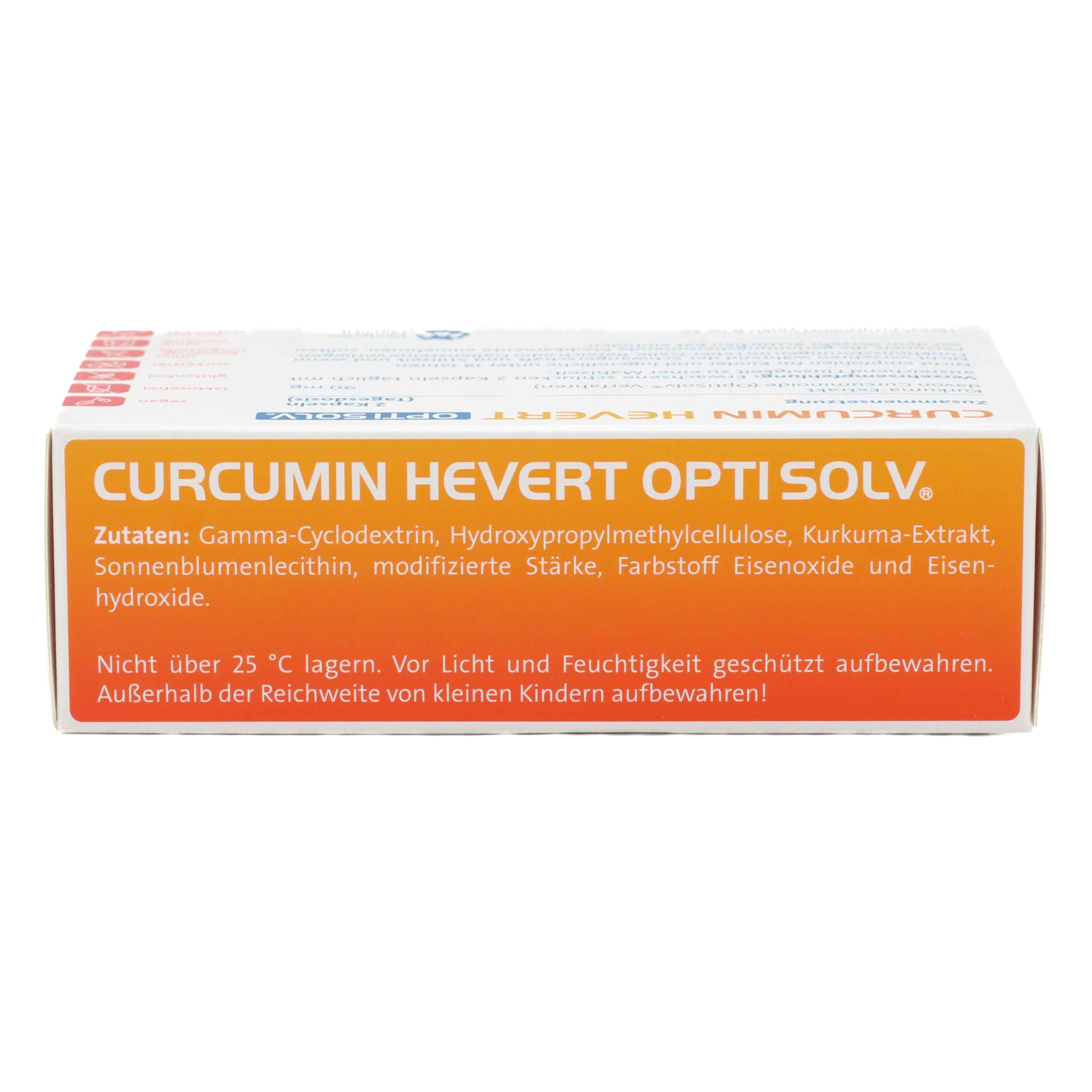 CURCUMIN HEVERT OptiSolv Kapseln