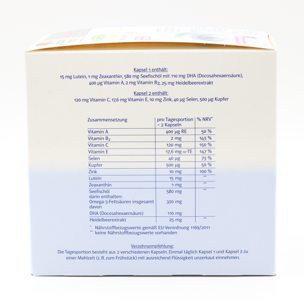 DOPPELHERZ Augen Sehkraft+Schutz system Kapseln