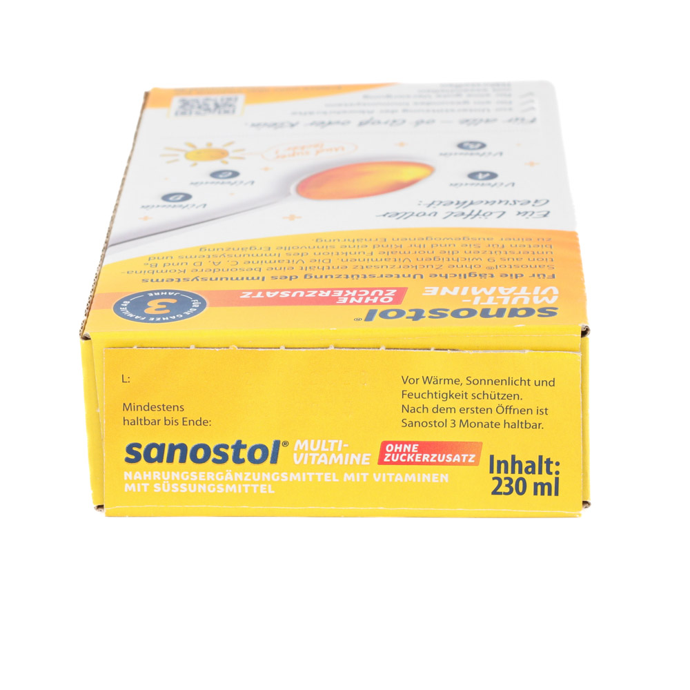 SANOSTOL ohne Zuckerzusatz Saft