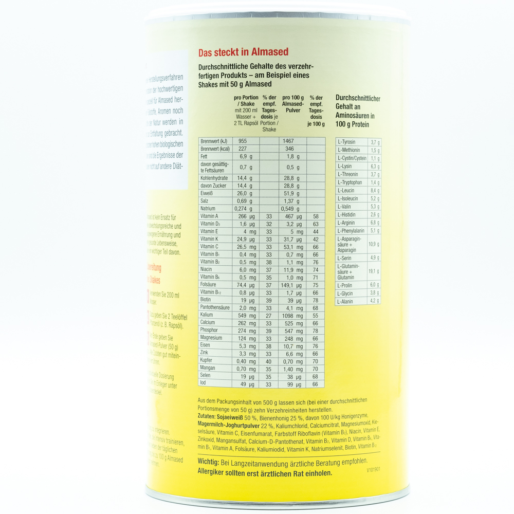 ALMASED Vitalkost Pflanzen K Pulver (3x 500g)