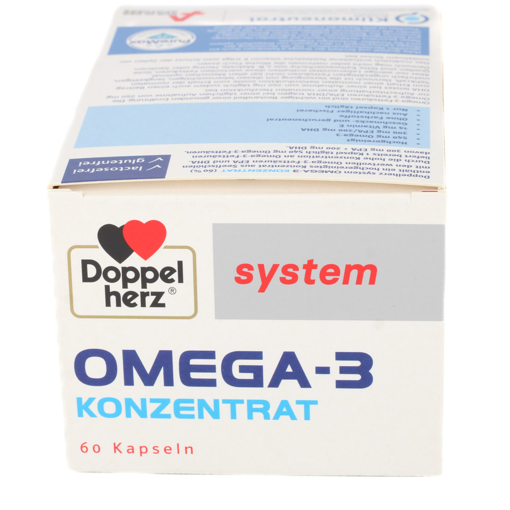 DOPPELHERZ Omega-3 Konzentrat system Kapseln