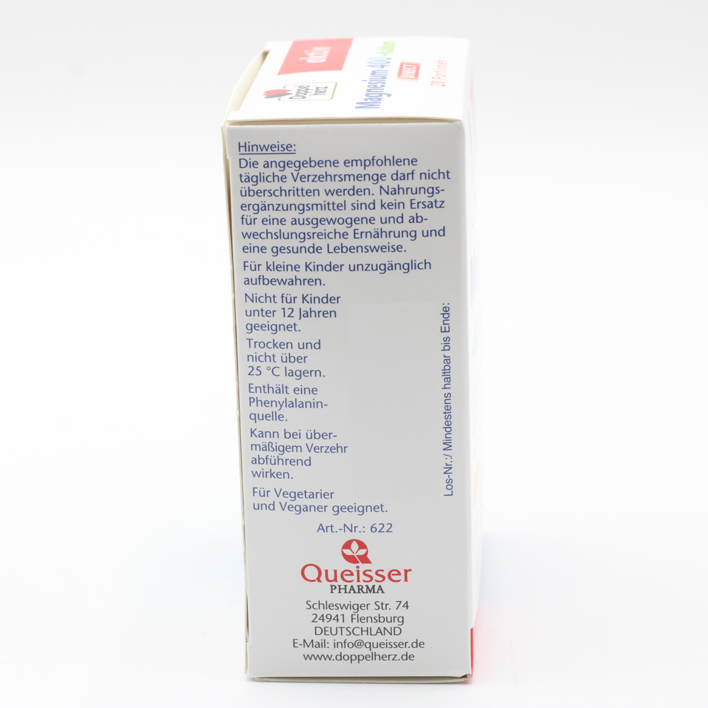 DOPPELHERZ Magnesium+Kalium DIRECT Portionsbeutel