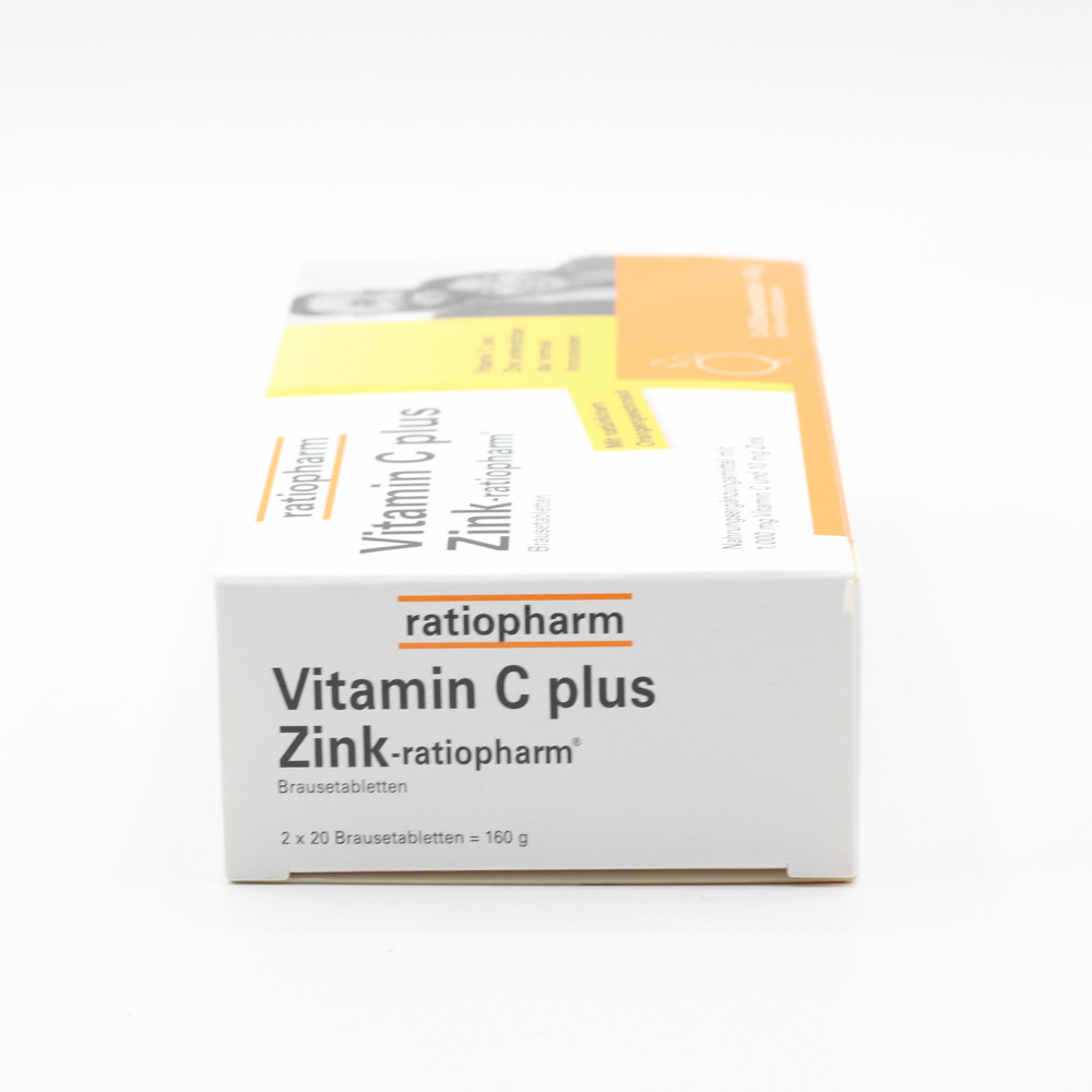 VITAMIN C PLUS Zink-ratiopharm Brausetabletten