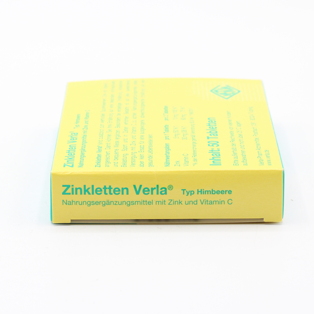 ZINKLETTEN Verla Himbeere Lutschtabletten